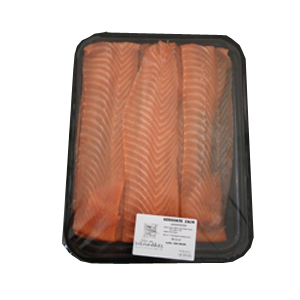 Zalmfilet gerookt - langgesneden 500 gr. vers